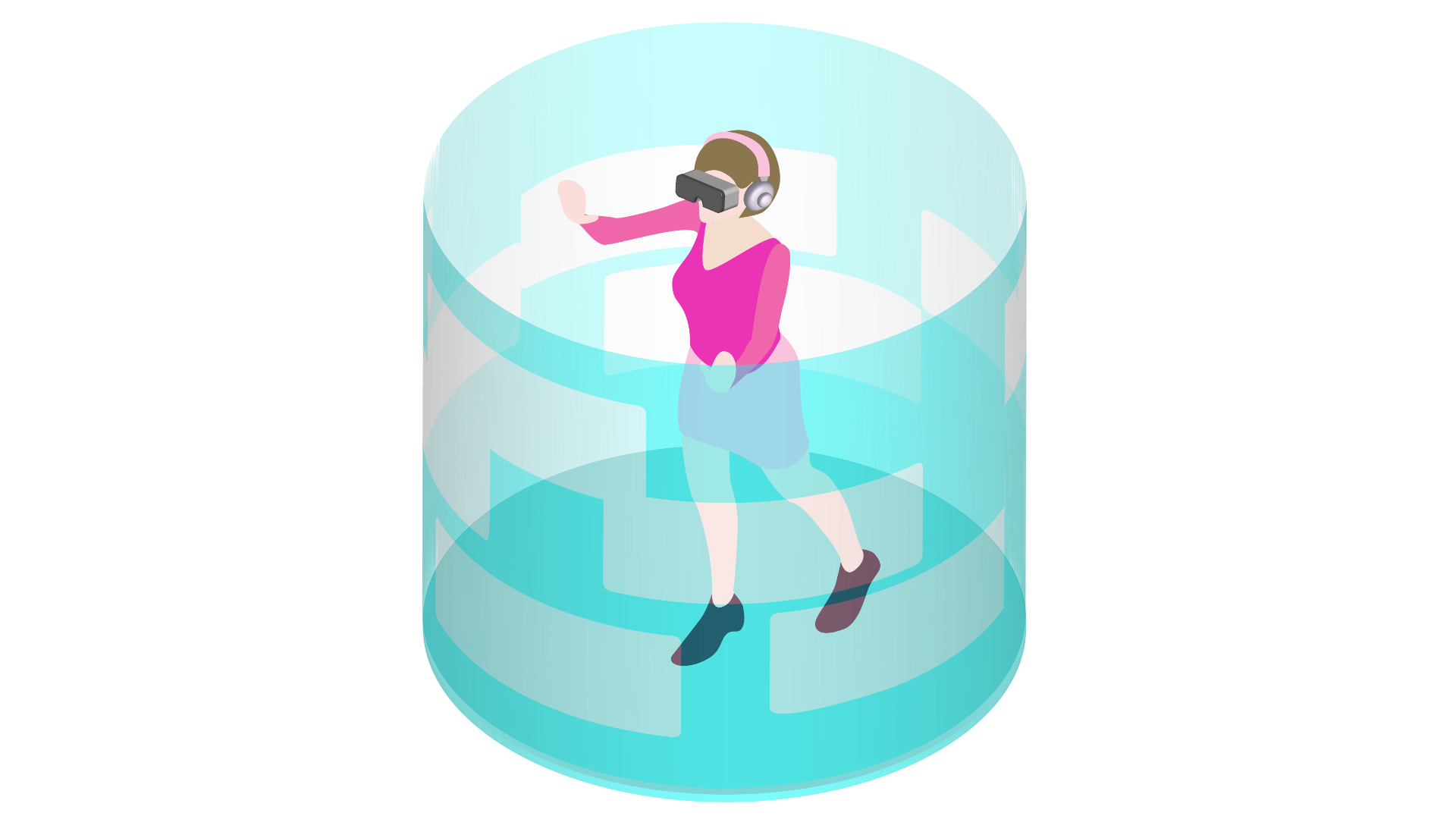 VR ゴーグル バーチャル 仮想空間
